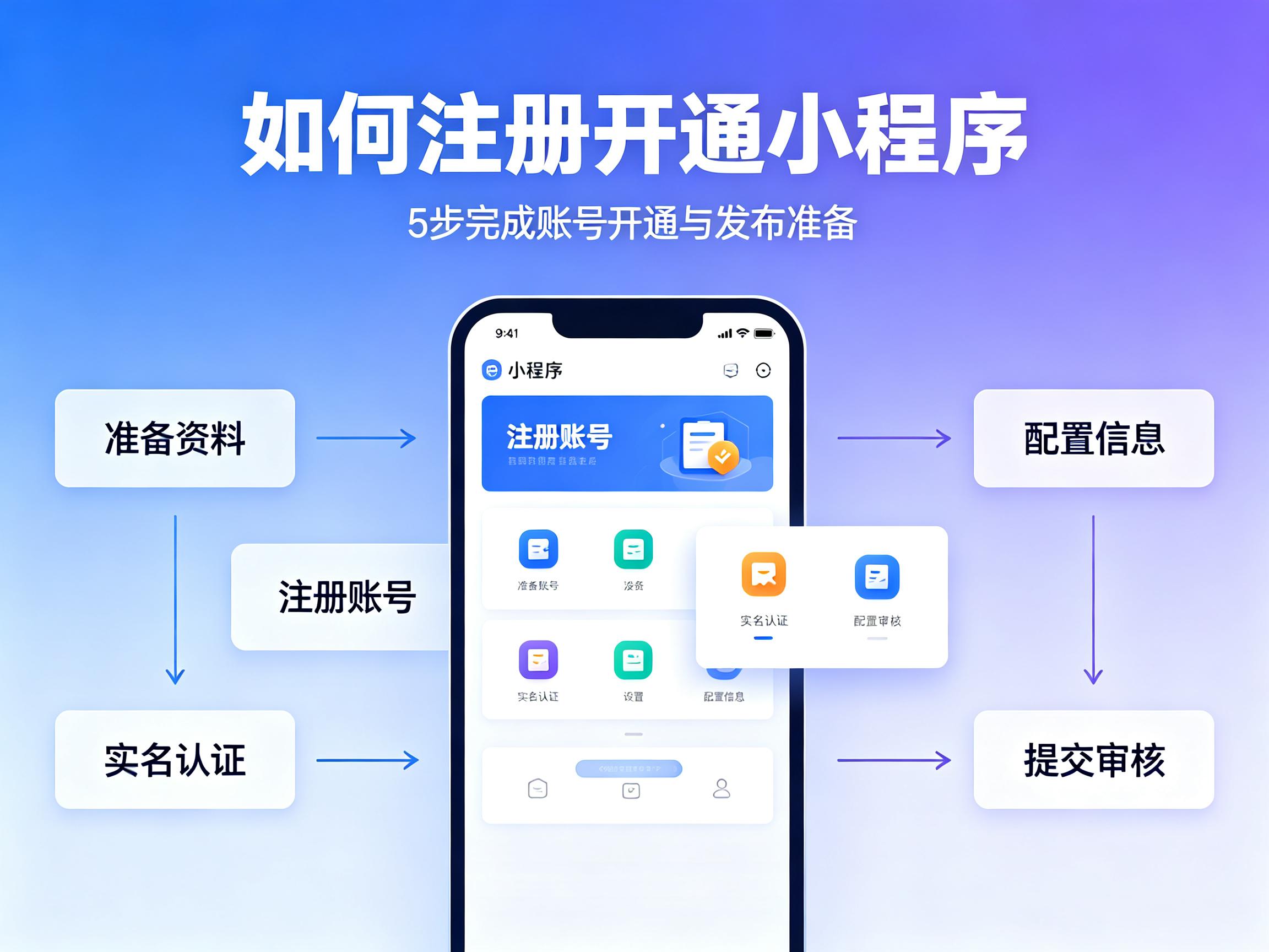 九龙|如何注册开通备案一个小程序